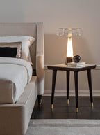 Teco Shaded Glass Table Lamp by Italamp