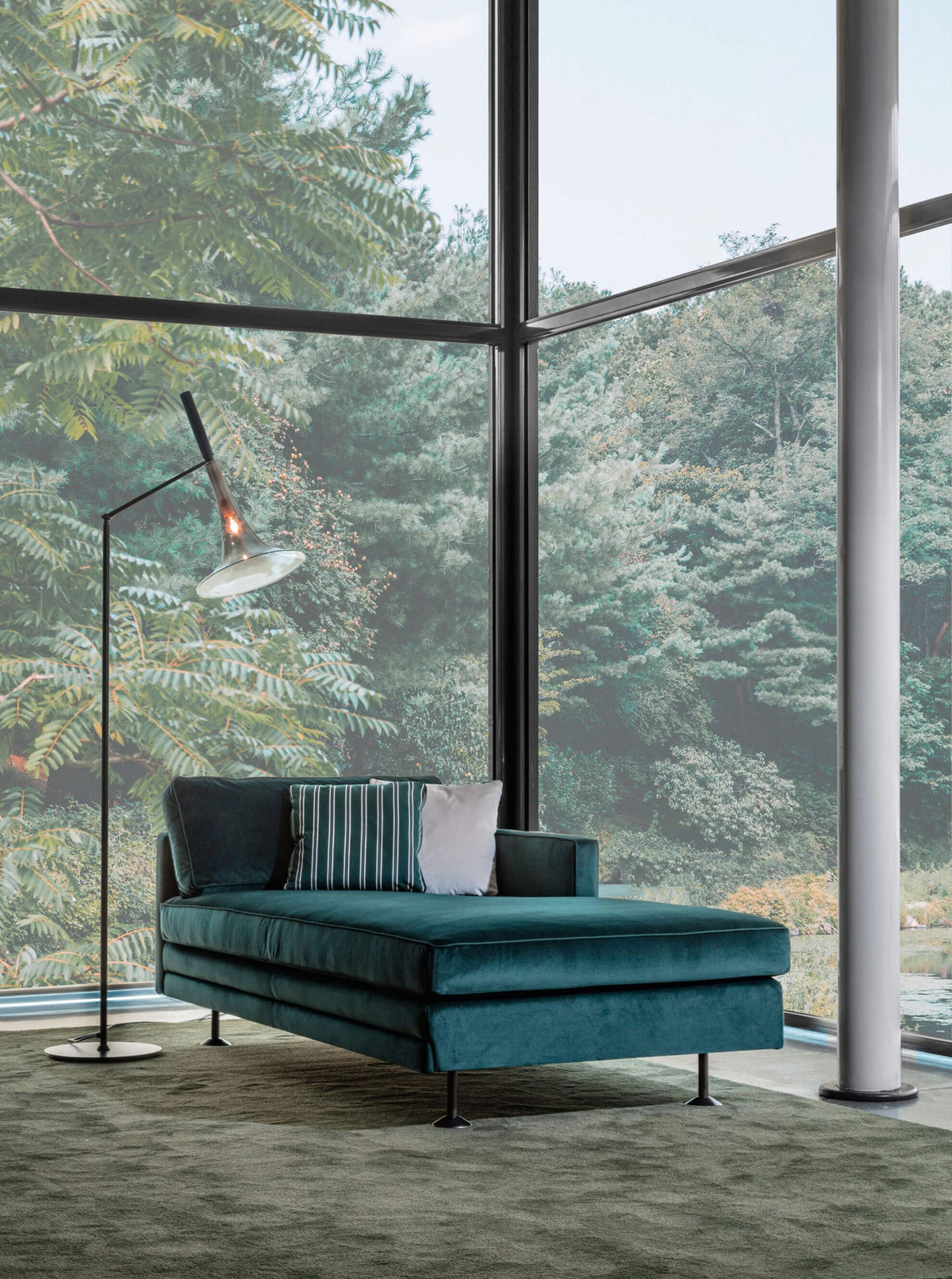 Baffo Floor Lamp by Italamp