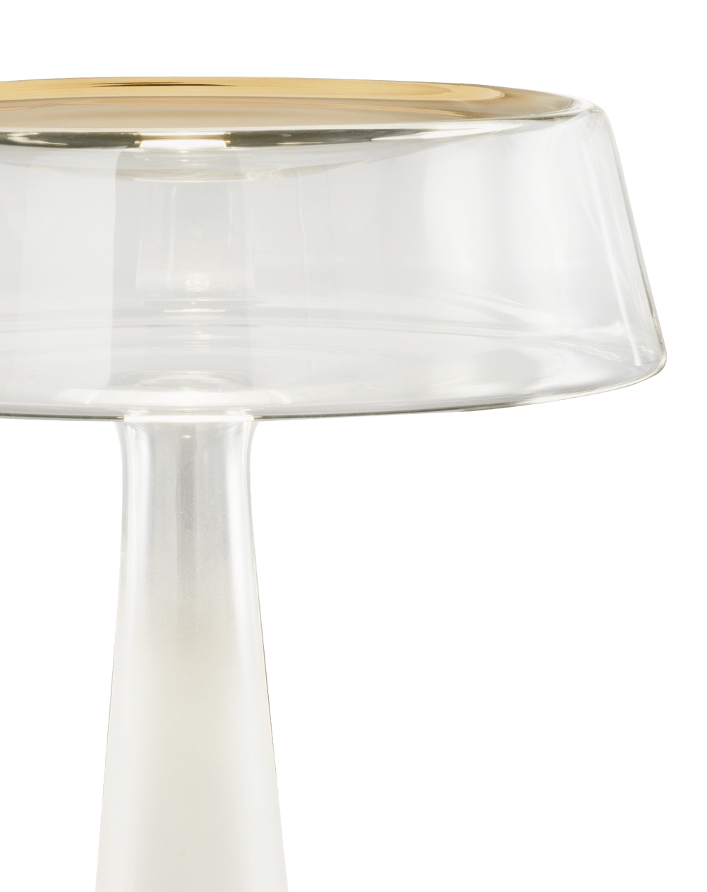 Teco Shaded Glass Table Lamp by Italamp