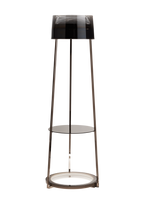Antea Titanium Glass Floor Lamp by Italamp