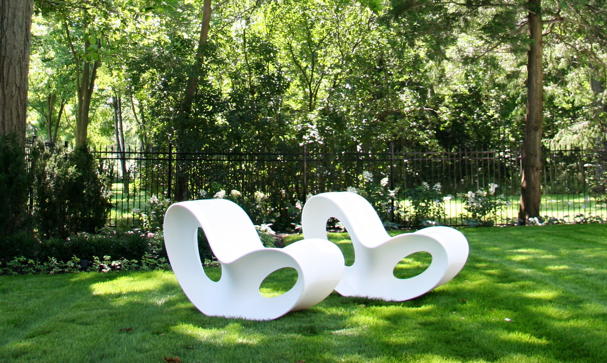 Voido Outdoor Rocking Chair by Magis
