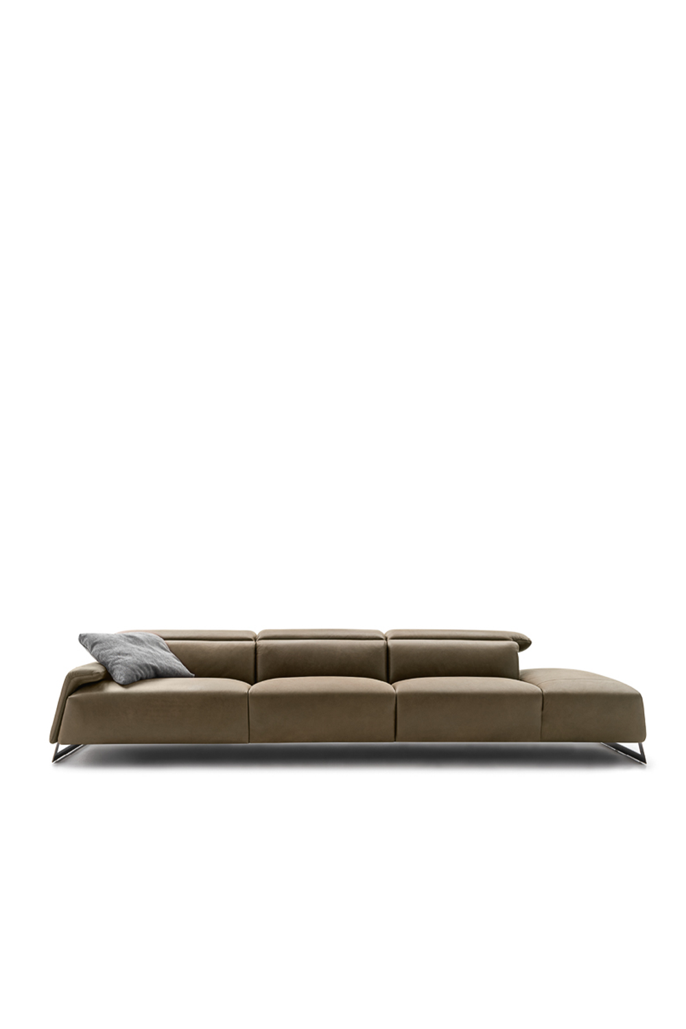 Canaletto Italian Leather Sofa by Nicoline Italia