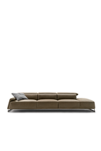Canaletto Italian Leather Sofa by Nicoline Italia
