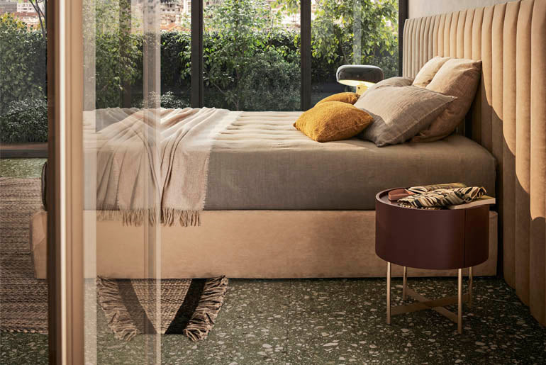 Dedalo Drawer Bedside Table by Pianca