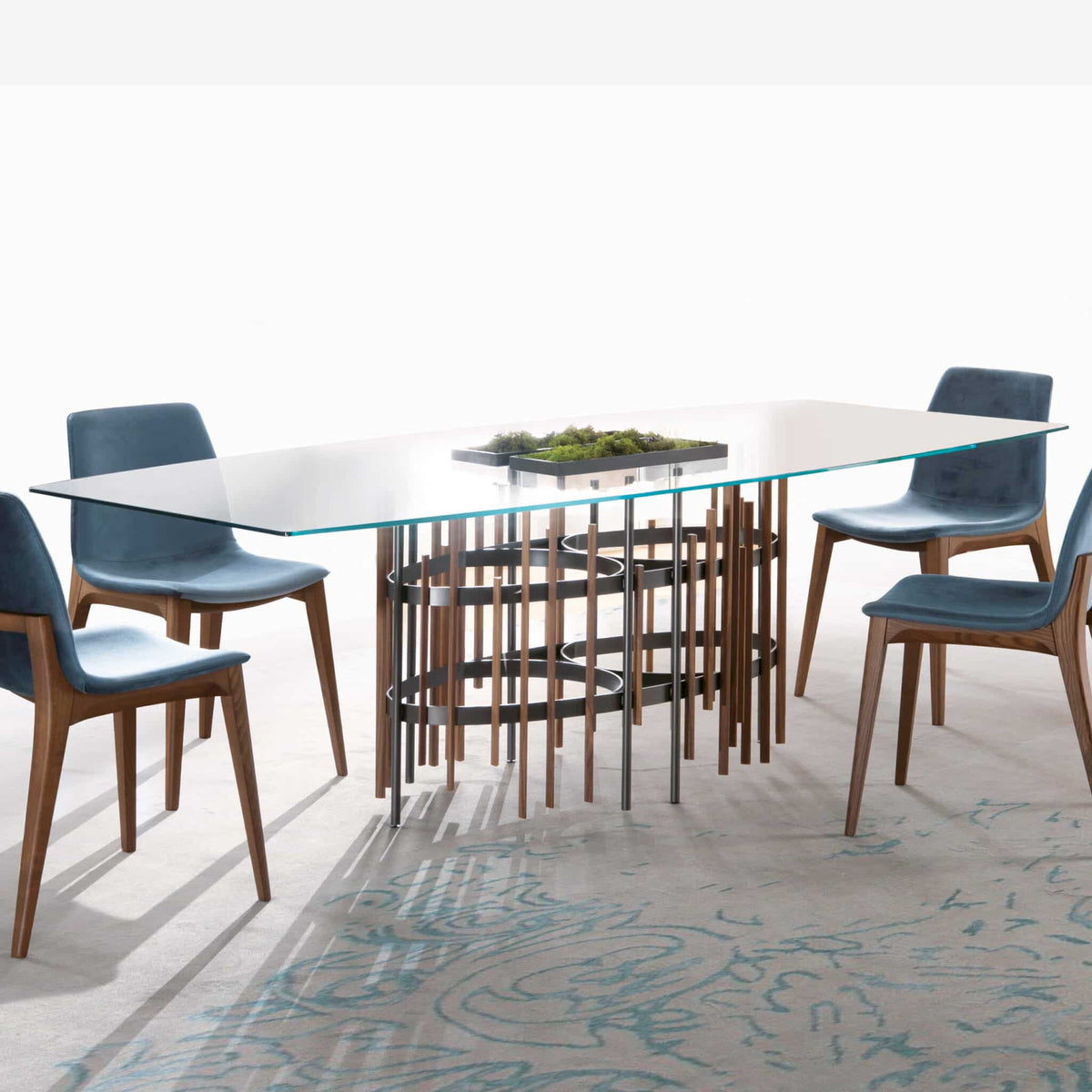 Tube Dining Table by Pacini & Cappellini