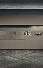 Moka Kitchen by Pedini