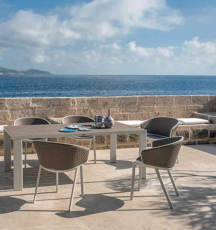 Pluvia Italian Armchair for Indoor & Outdoor Spaces by Ethimo