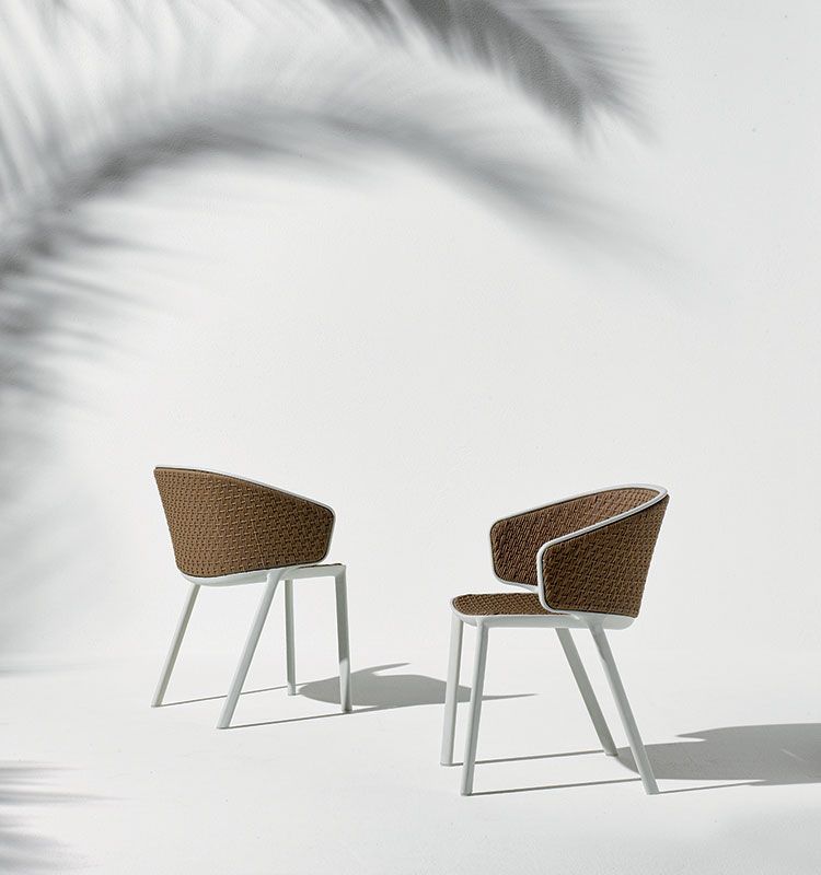 Pluvia Italian Armchair for Indoor & Outdoor Spaces by Ethimo