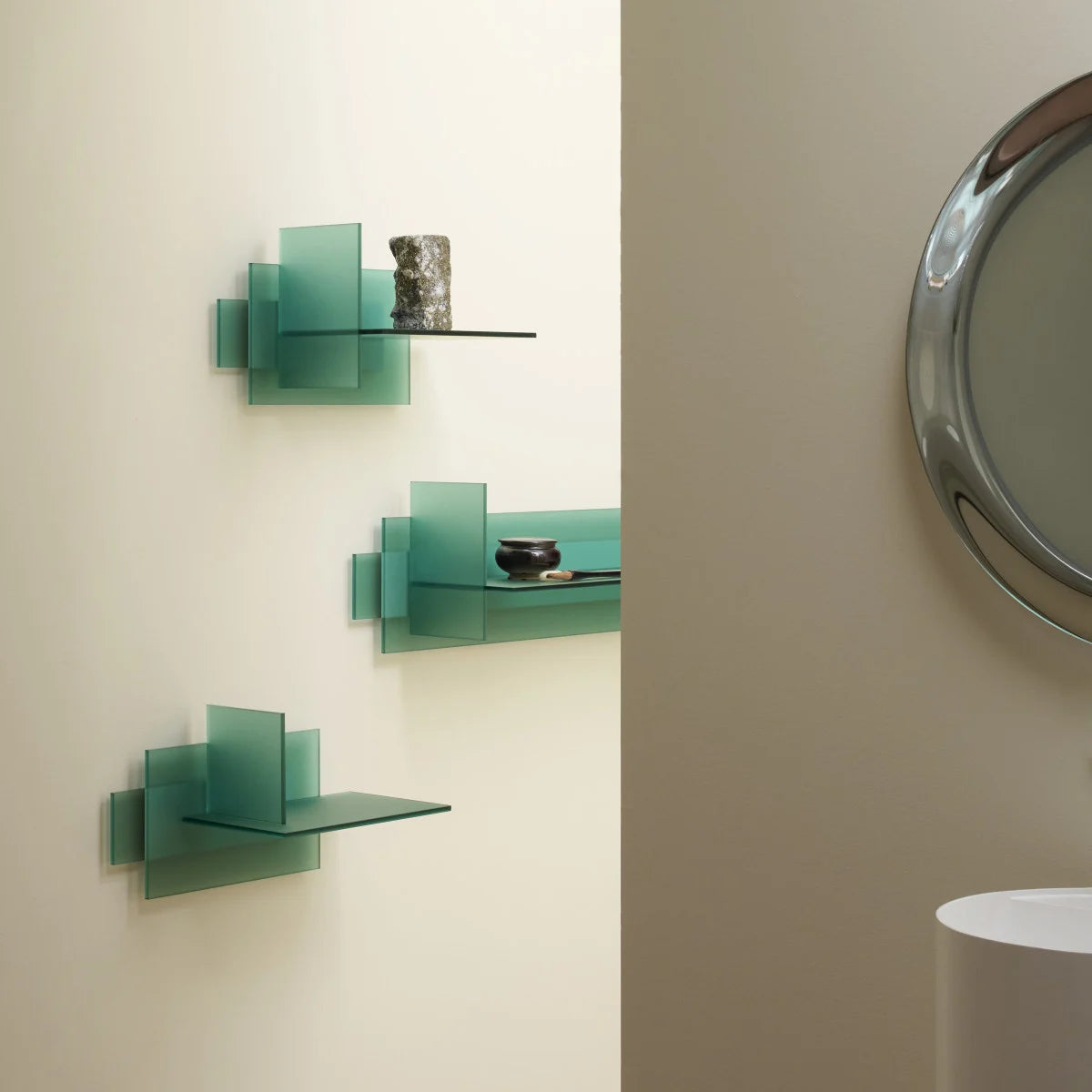 Kazimir Shelf by Glas Italia