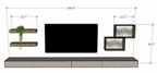Materia TV Unit by LAGO