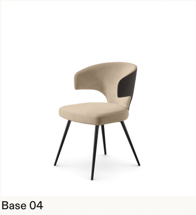 Chair Wing W by Peressini