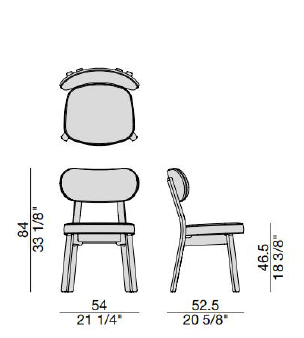 Evelyn Chair by Porada