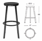 Déjà-vu Barstool by Magis