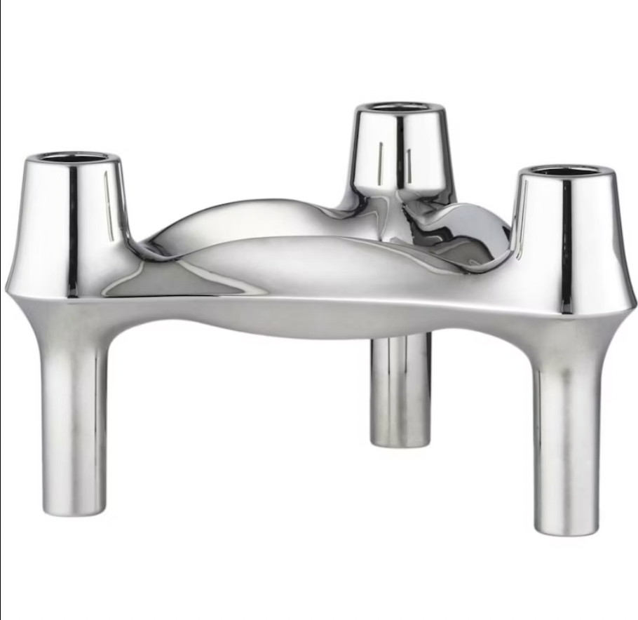 BMF Candleholder Chrome by Stoff
