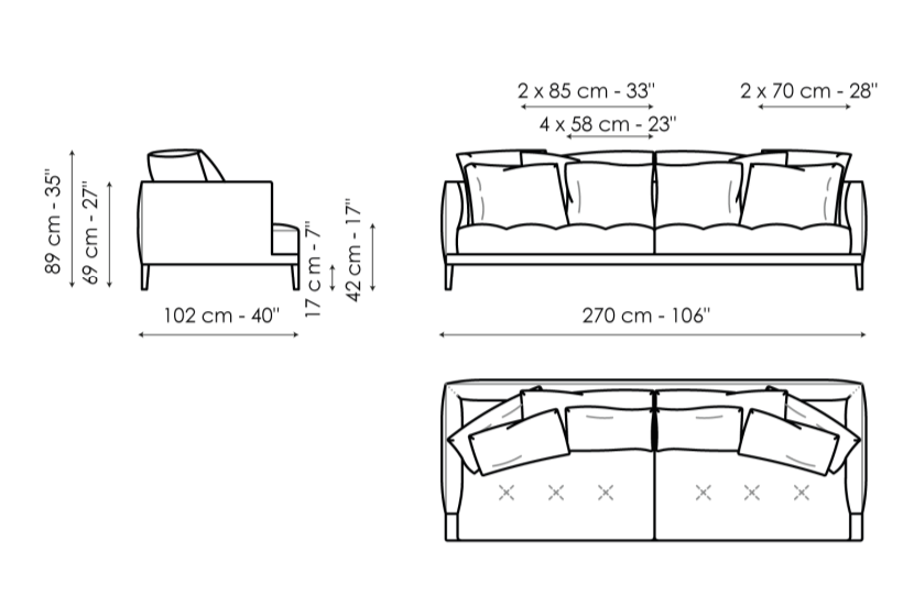 Soft Island Sofa by Bonaldo