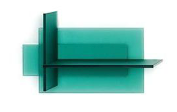 Kazimir Shelf by Glas Italia