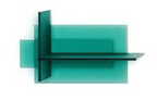 Kazimir Shelf by Glas Italia