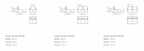 Bonamour Contemporary Modular Sofa by Bonaldo