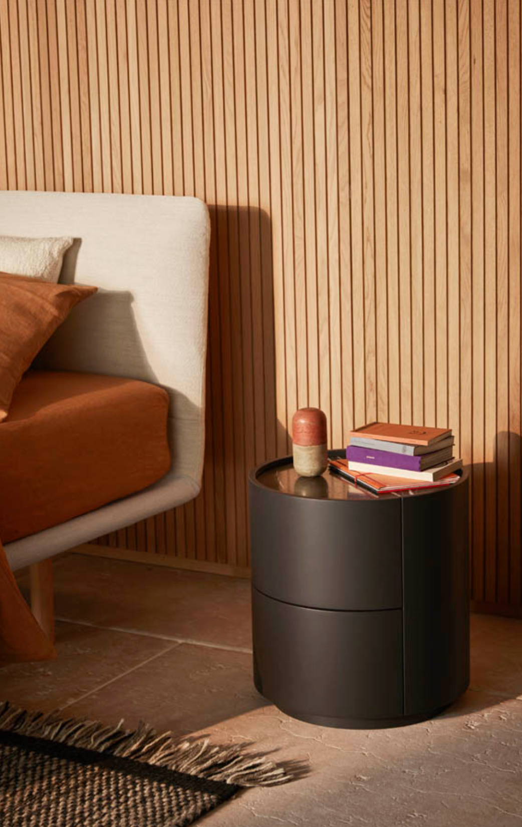 Dedalo by Pianca - Luxury 2-Drawer Bedside Table