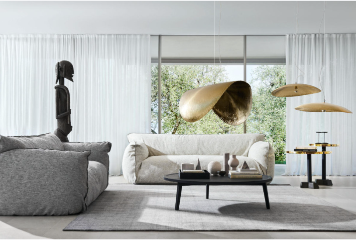 Brass 96 Suspension Lamp by Gervasoni