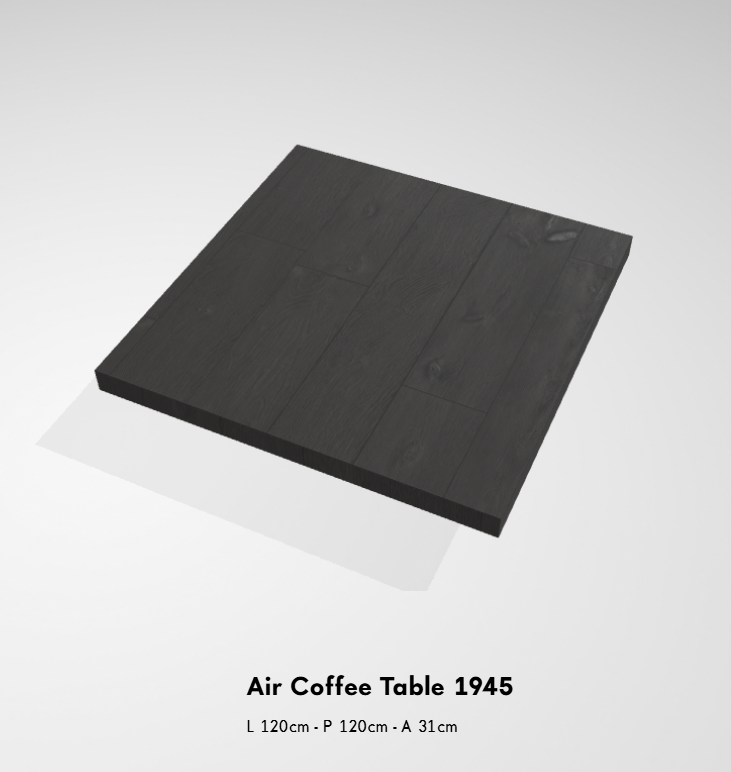 Air Rectangular Coffee Table by LAGO