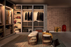 Sipario Closet Composition by Pianca