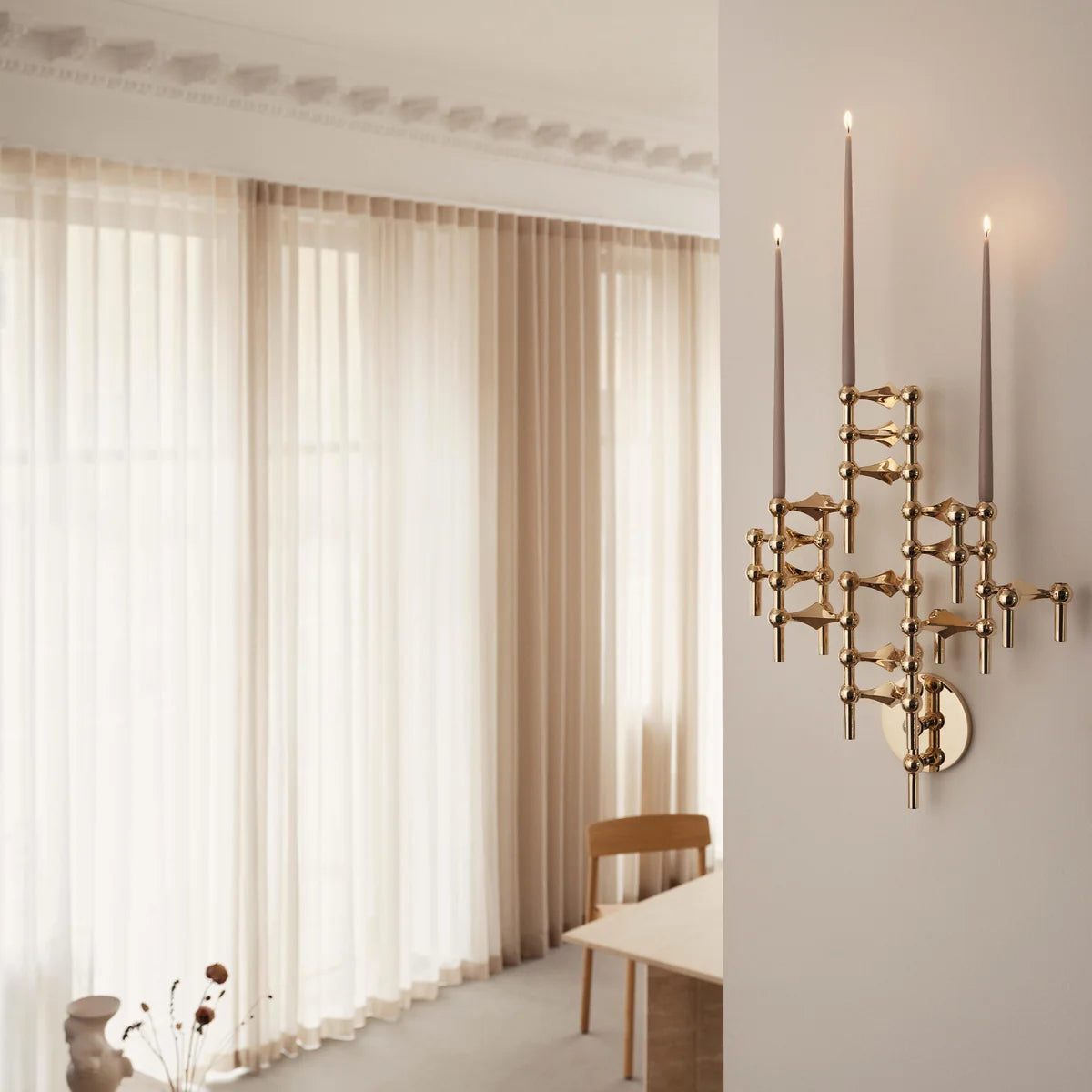 Wall Candleholder By Stoff