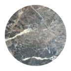 Grey Saint Laurent marble swatch by Alinea Design Objects.