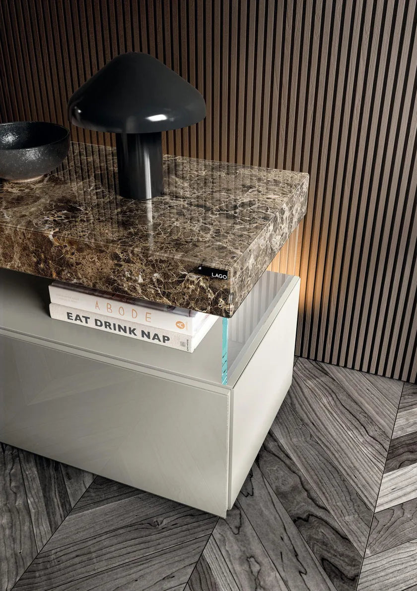 Air Bedside Table 2681 by Lago