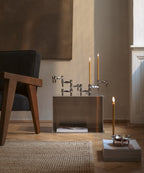 BMF Candleholder Chrome by Stoff