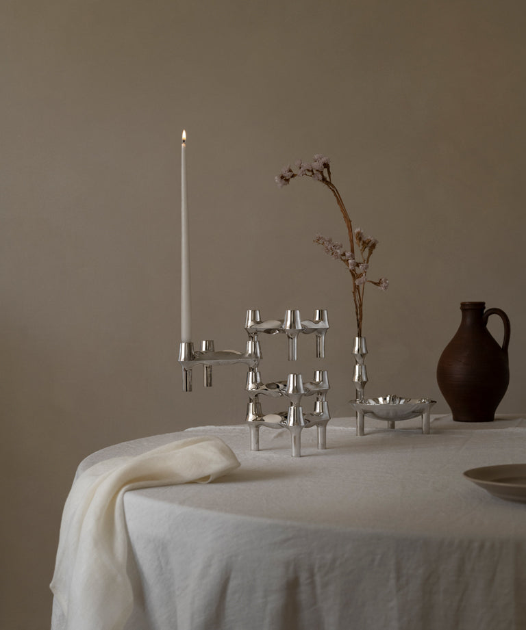 BMF Candleholder Chrome by Stoff