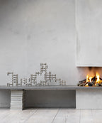 BMF Candleholder Chrome by Stoff