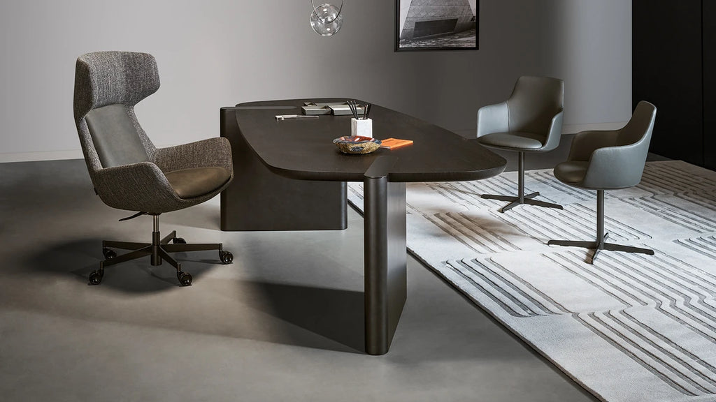Flat Iron Office Table by Bonaldo
