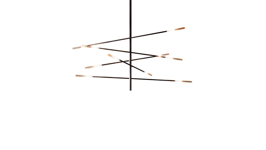Crossroad Sculptural Pendant Lamp by LAGO