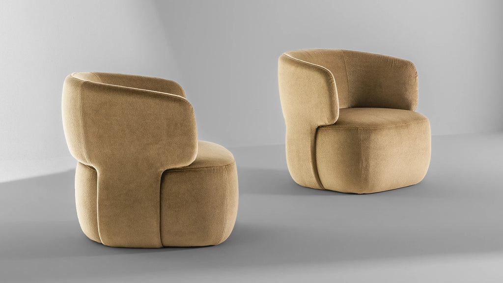 Doge Armchair Swivel by Bonaldo