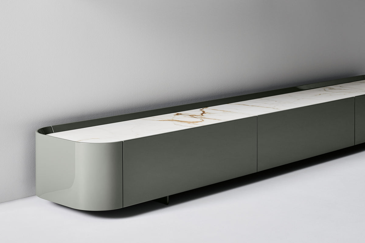 Arragan TV Unit & Shelf by Bonaldo