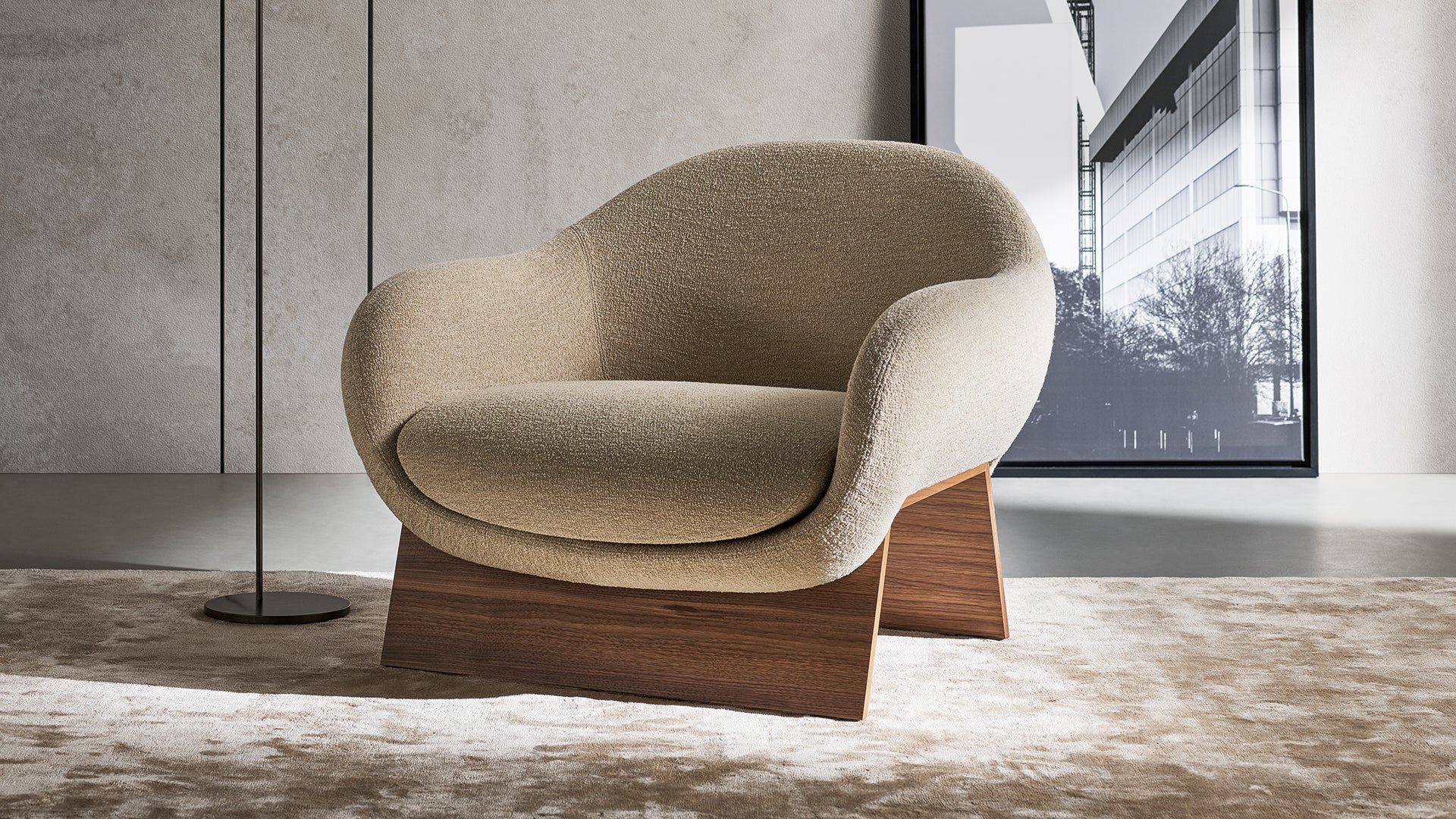 Boolean Armchair by Bonaldo