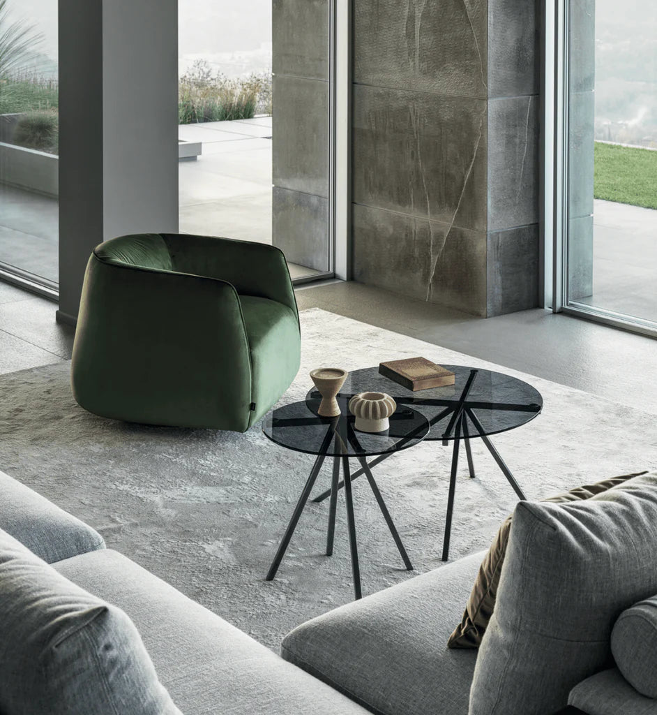 Kodi Swivel Armchair by Bontempi