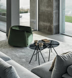 Kodi Swivel Armchair by Bontempi