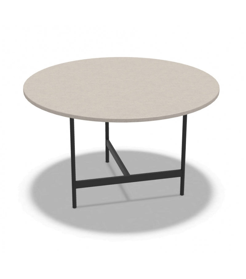 Calipso  Enamelled Lava Stone Outdoor Table by Ethimo