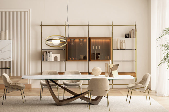 Charlotte Bookcase & Shelves by Bontempi Casa
