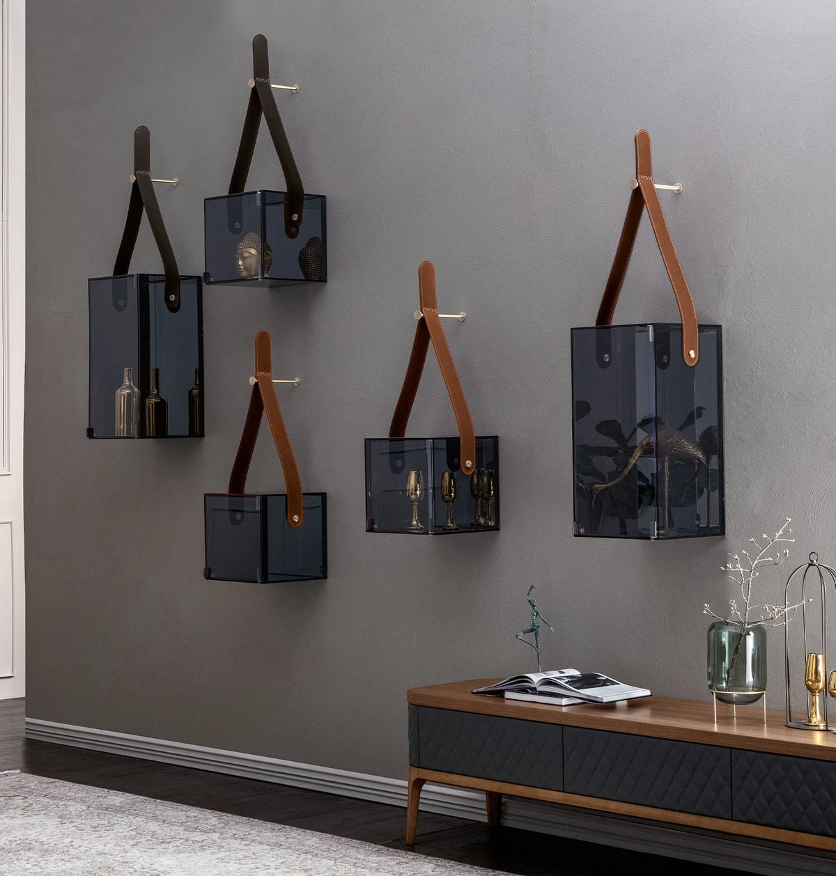 Chèri Wall Mounted Showcase by Tonin Casa