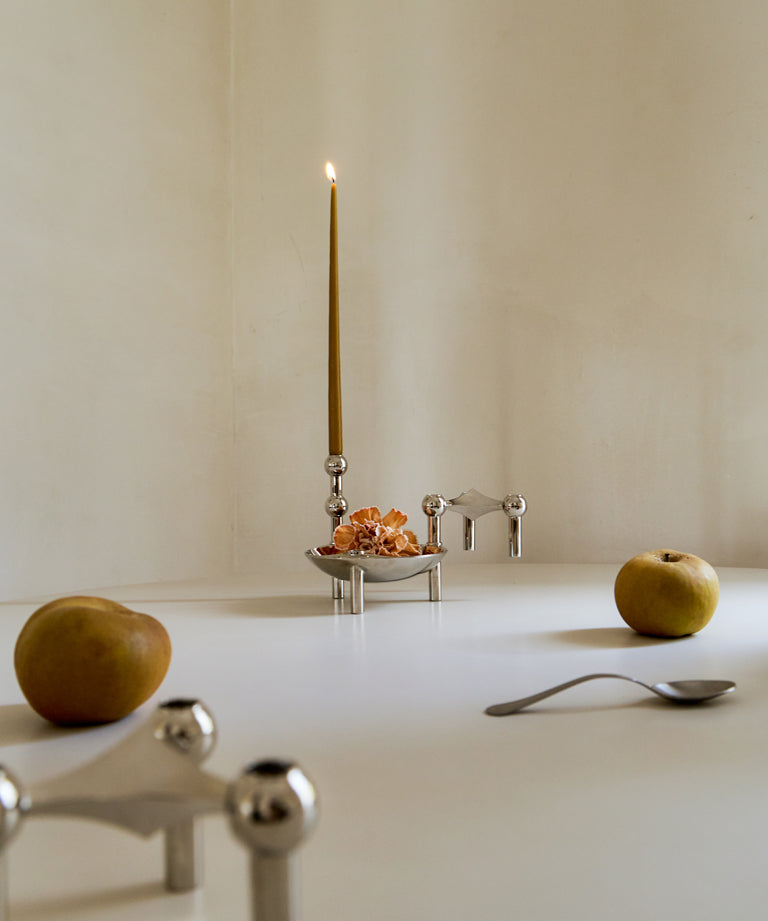 Bowl Candleholder by Stoff