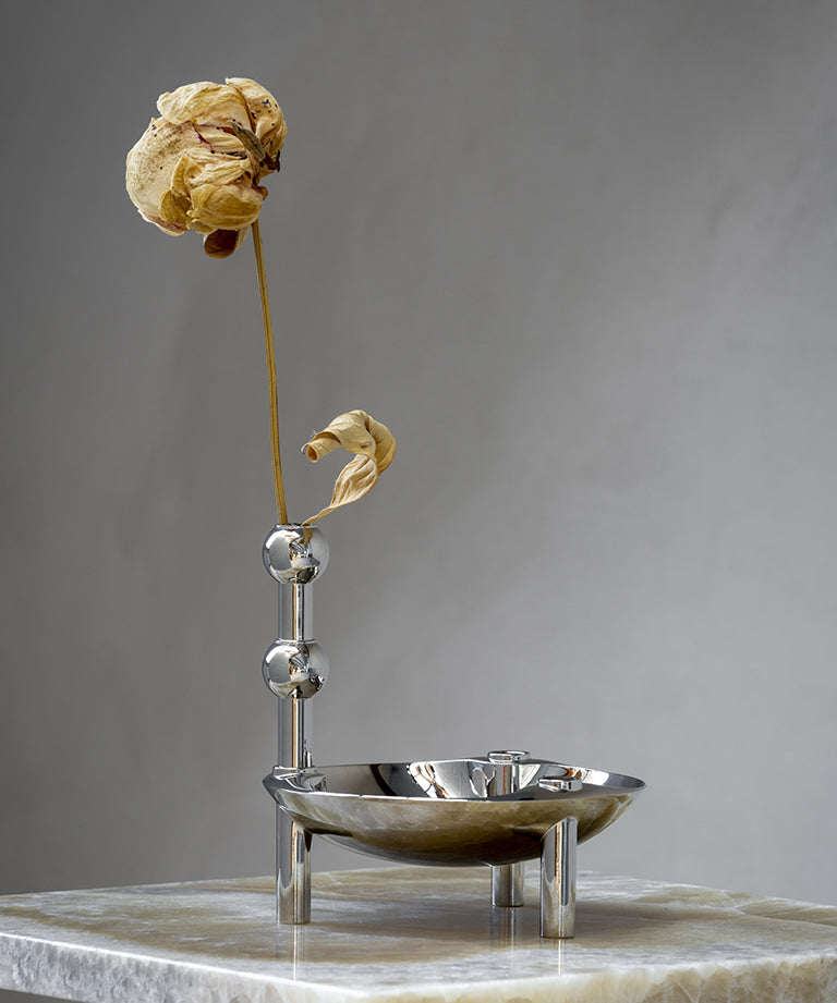 Bowl Candleholder by Stoff