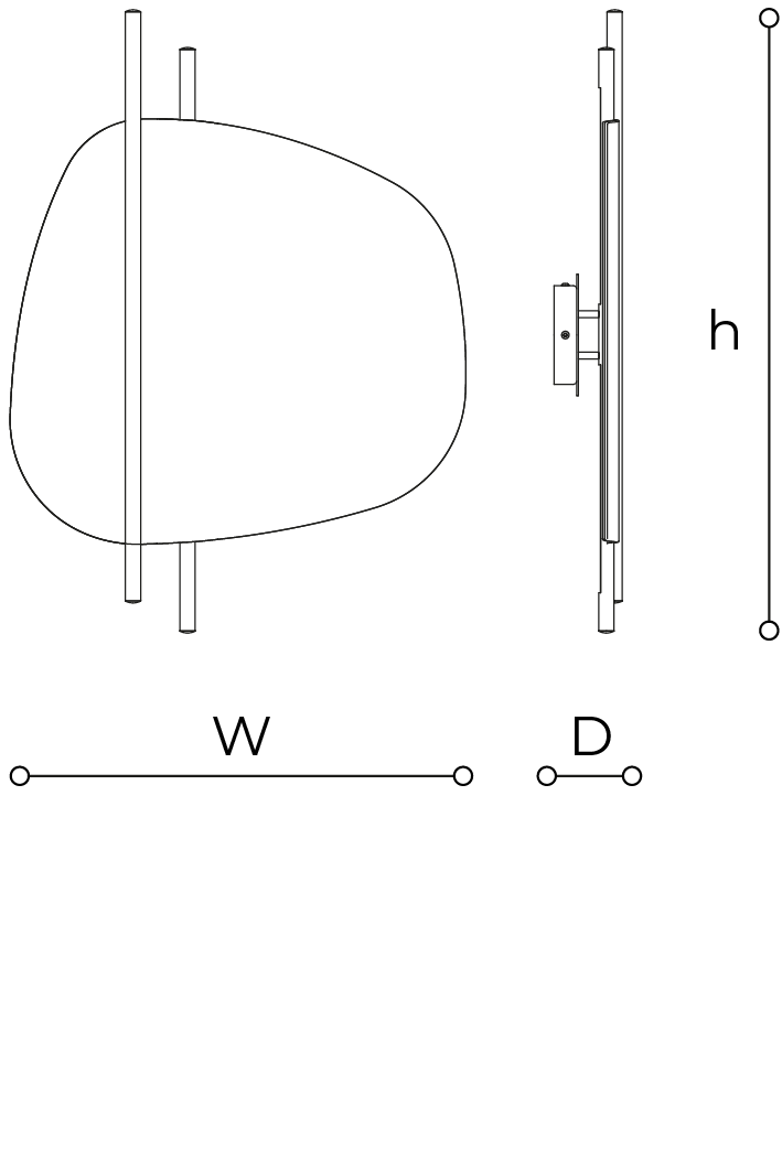 Clip Wall Lamp by Italamp