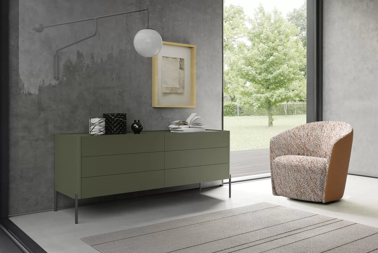 Dolly by Presotto - Luxury Bedside Table