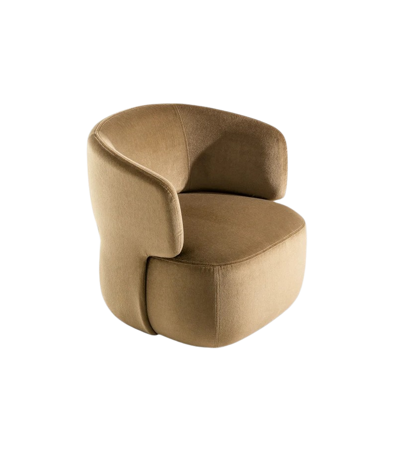 Doge Armchair Swivel by Bonaldo