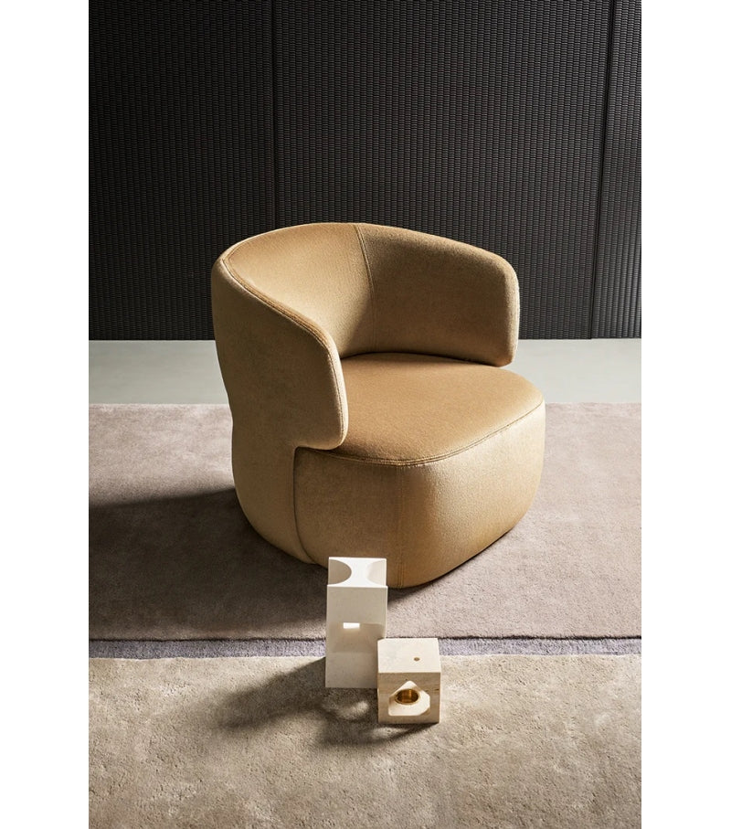 Doge Armchair Swivel by Bonaldo