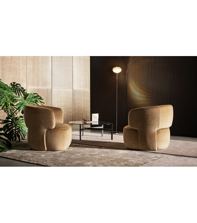 Doge Armchair Swivel by Bonaldo