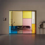 Sherazade Patchwork Sliding Door by Glas Italia